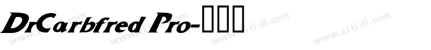 DrCarbfred Pro字体转换